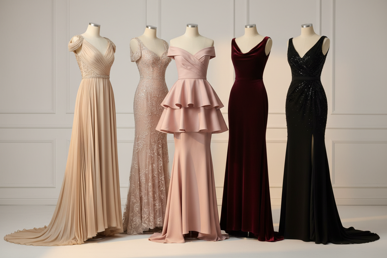 Elegant Ladies Fashion Dress